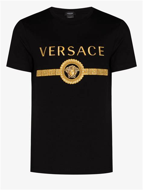 t-shirt scritta versace|versace tee shirts women.